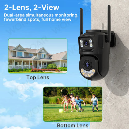 5Ghz Wifi Outdoor Camera | Auto Tracking CCTV Surveillance