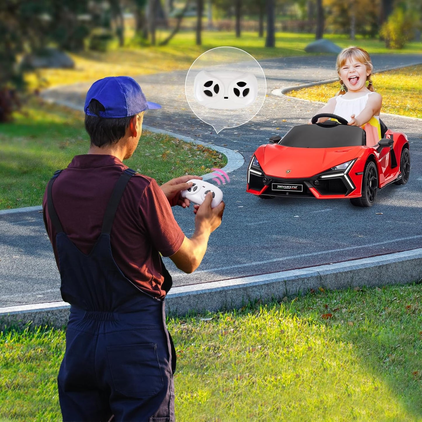 The Gift Every Kid on the Block Will Envy — Lamborghini Kids Dream Racer, Red