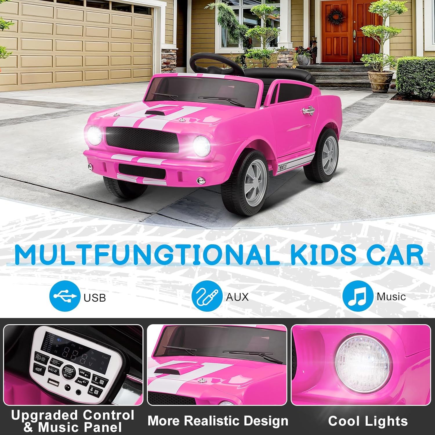 Watch Her Face Light Up — Pink Girls' Dream Cruiser, Remote Included
