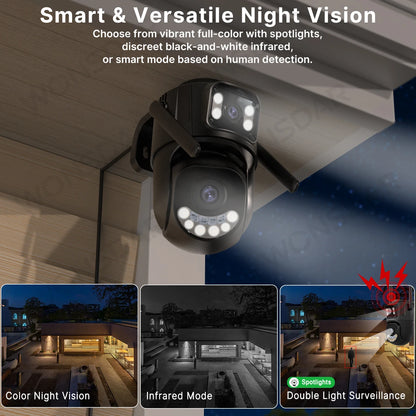 5Ghz Wifi Outdoor Camera | Auto Tracking CCTV Surveillance
