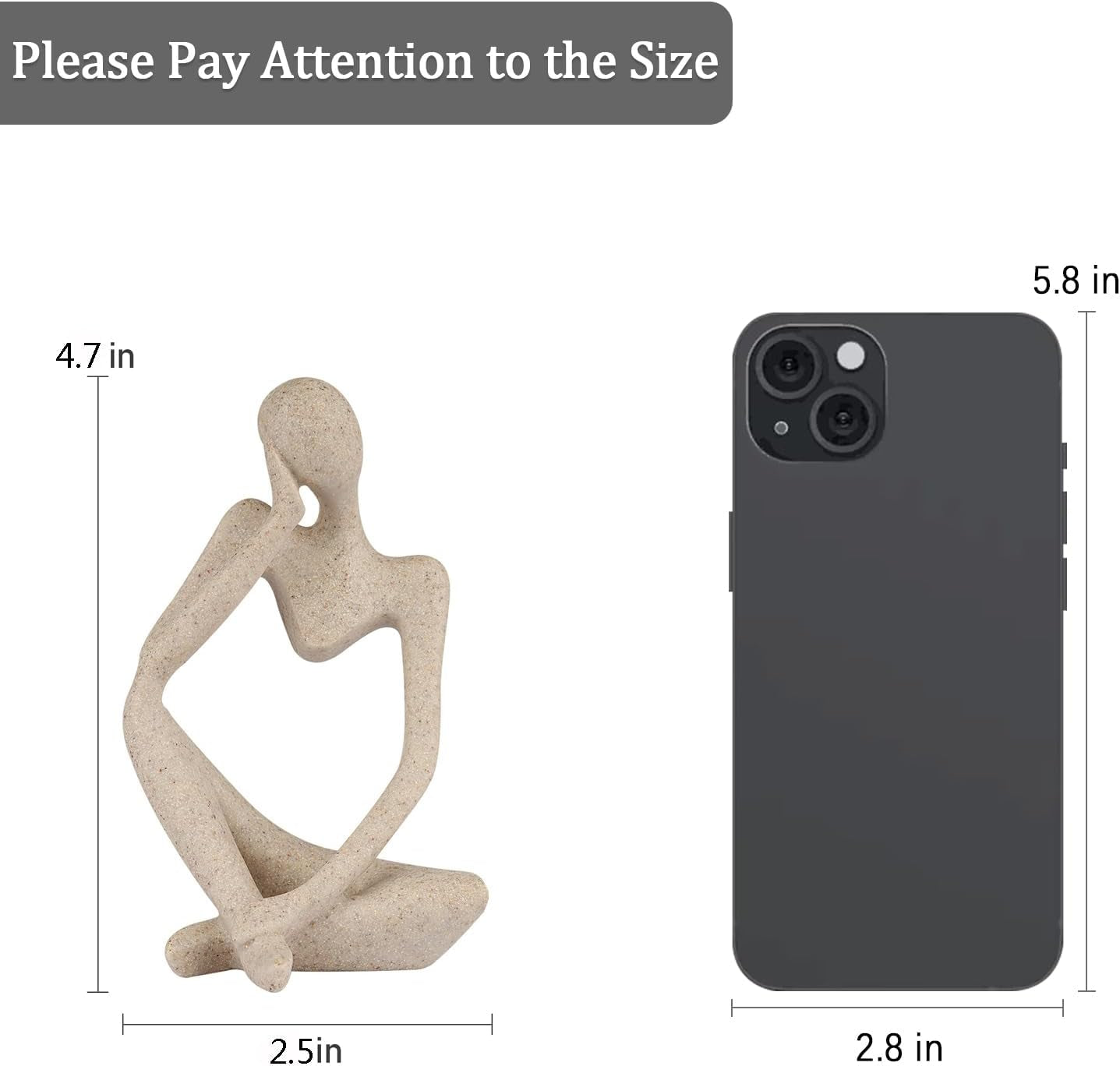 Minimalist Sandstone Statue